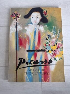 Picasso artist of the Century Coffee Table Art Book - vintage softcover